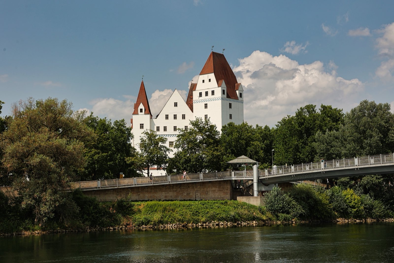 Das Neue Schloss in Ingolstadt an der Donau